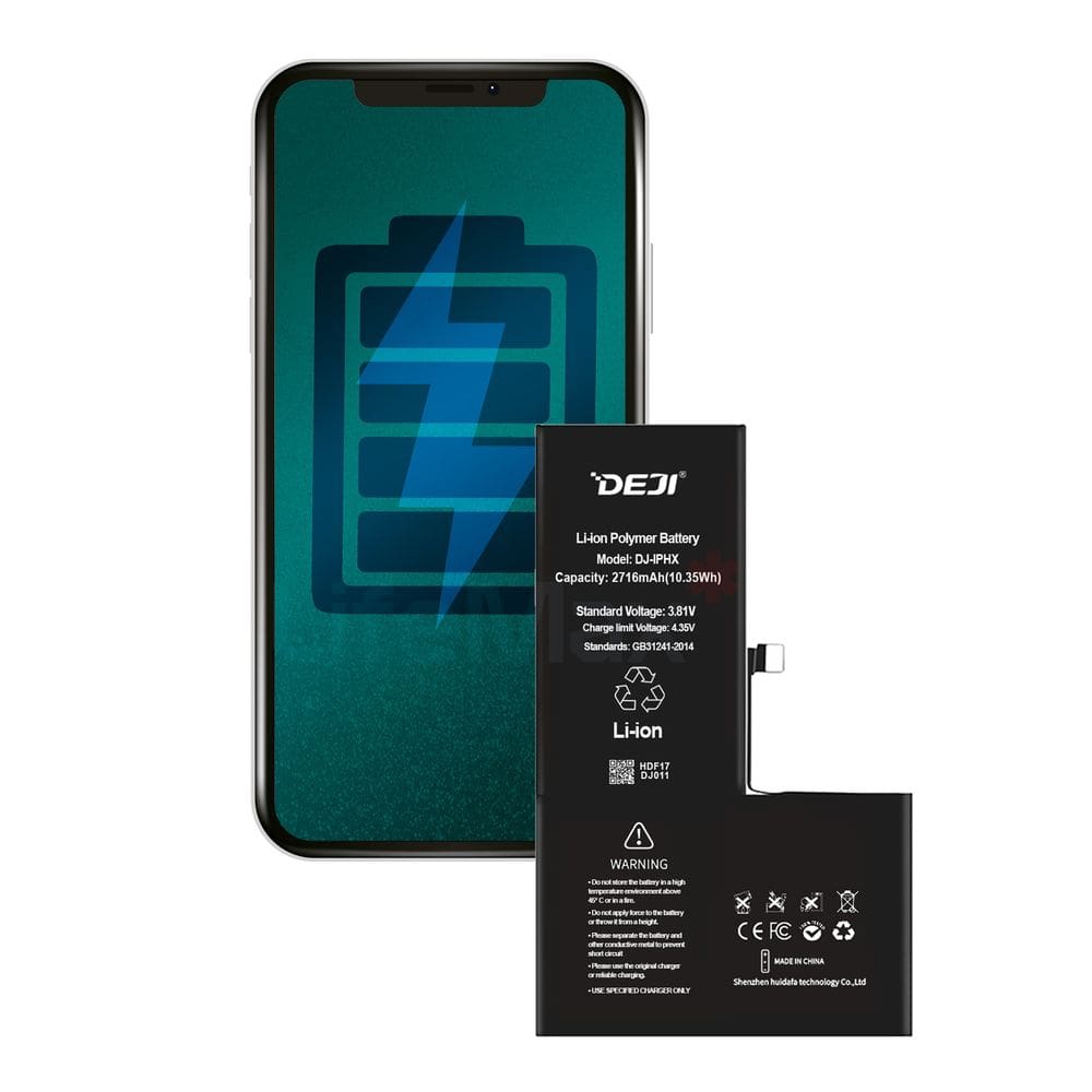 Bateria DEJI IC com capacidade 2716mAh para X