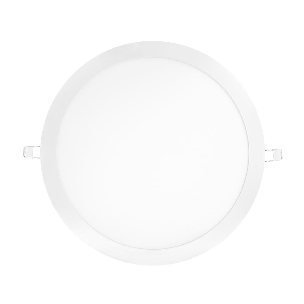 Painel de Led Redondo Embutir 24W Bivolt Blumenau 4100K Luz Neutra