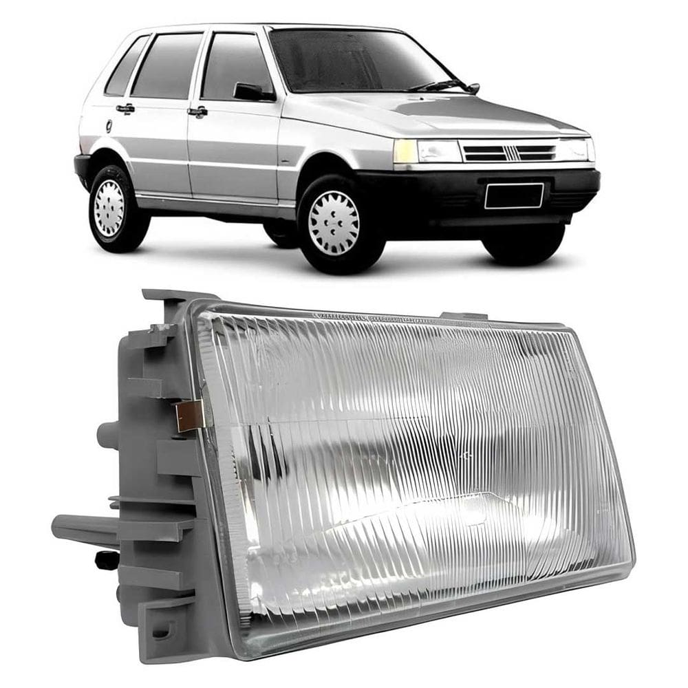 Farol Dianteiro Fiat Uno 91/03 Elba 91/96 Fiorino 91/03