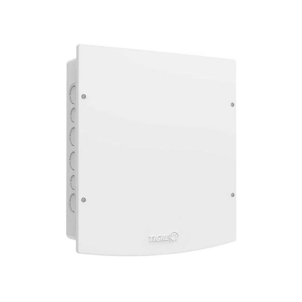 Caixa de Passagem Embutir PVC 30x30cm Branca Tigre