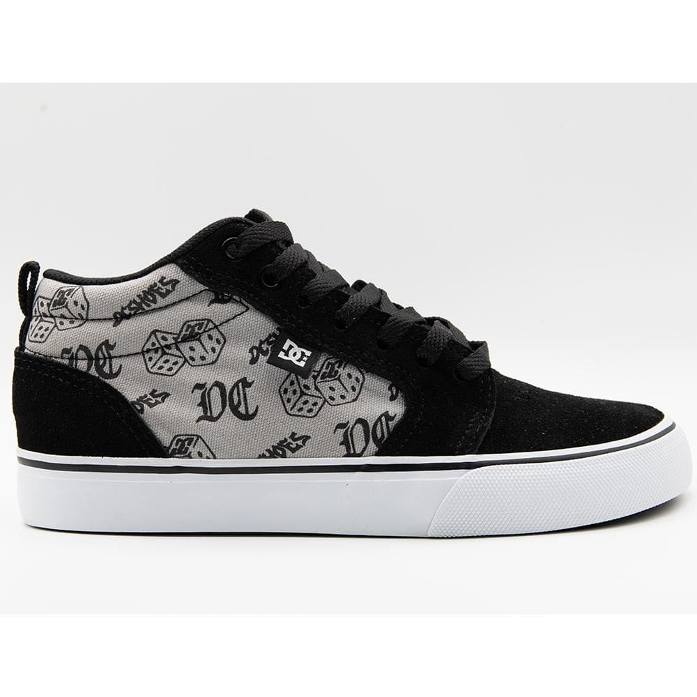Tênis DC Shoes DC Anvil LA Mid W WT24 Black/Grey/White