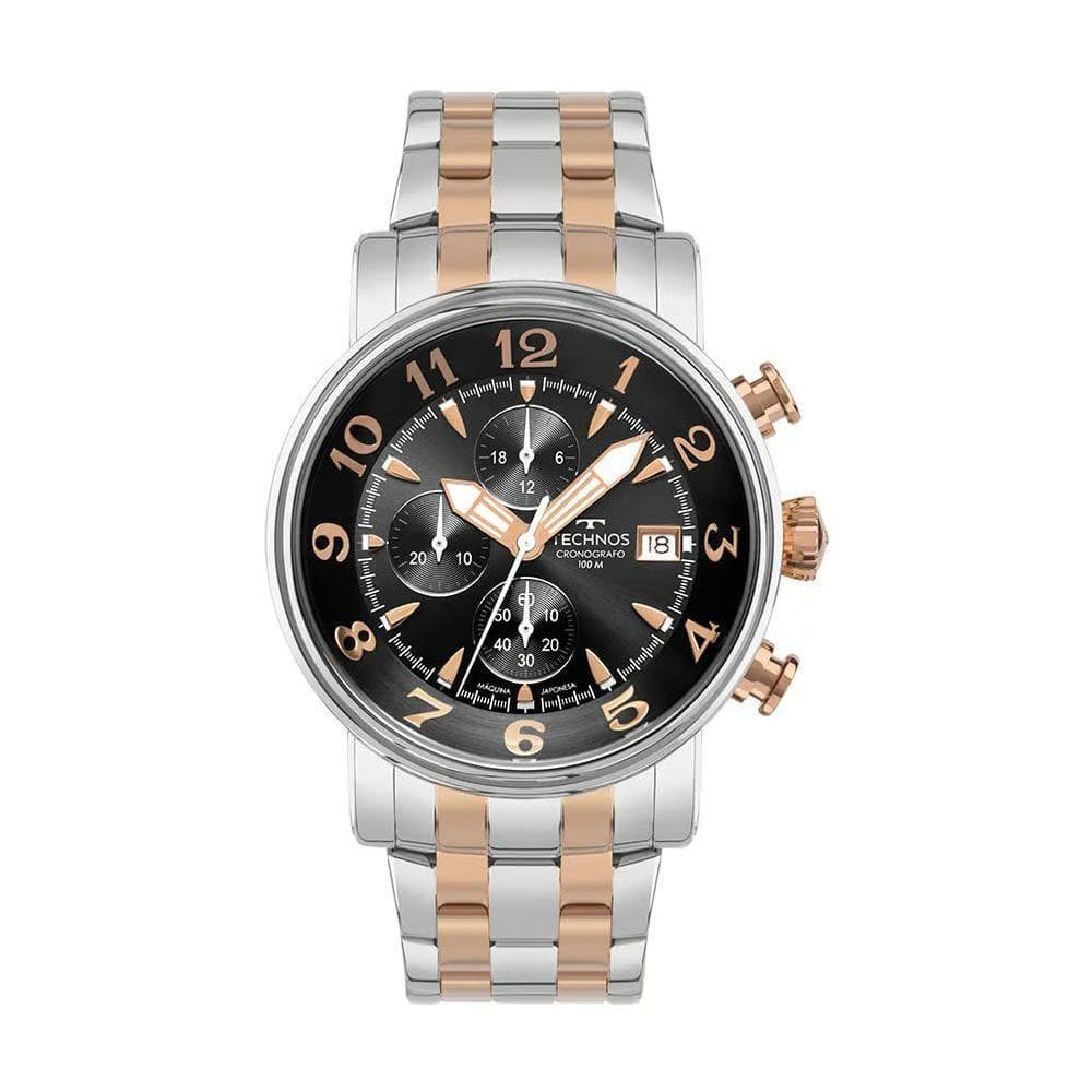 Relógio Technos Masculino Grandtech Bicolor - Js15Enm/1J