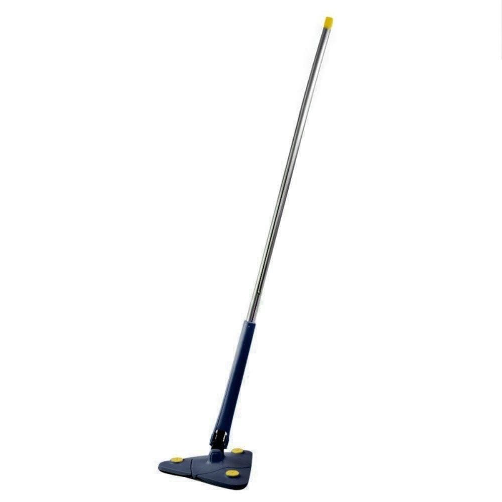 Mop Triângulo De Cozinha Limpeza Ajustável Giratório 360° Limpa Chão Vidro Esfregão Triangulo Flash