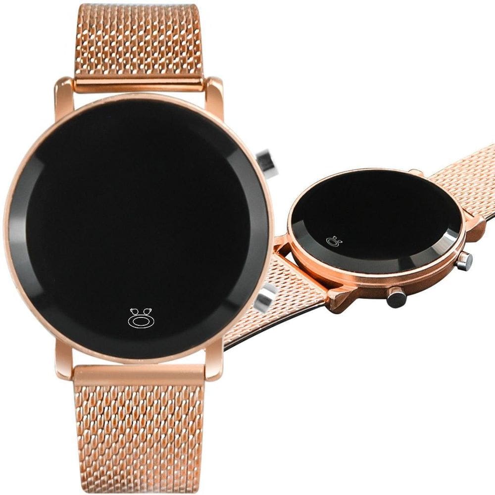 Relogio Digital Led Feminino Qualidade Silicone Ajustavel