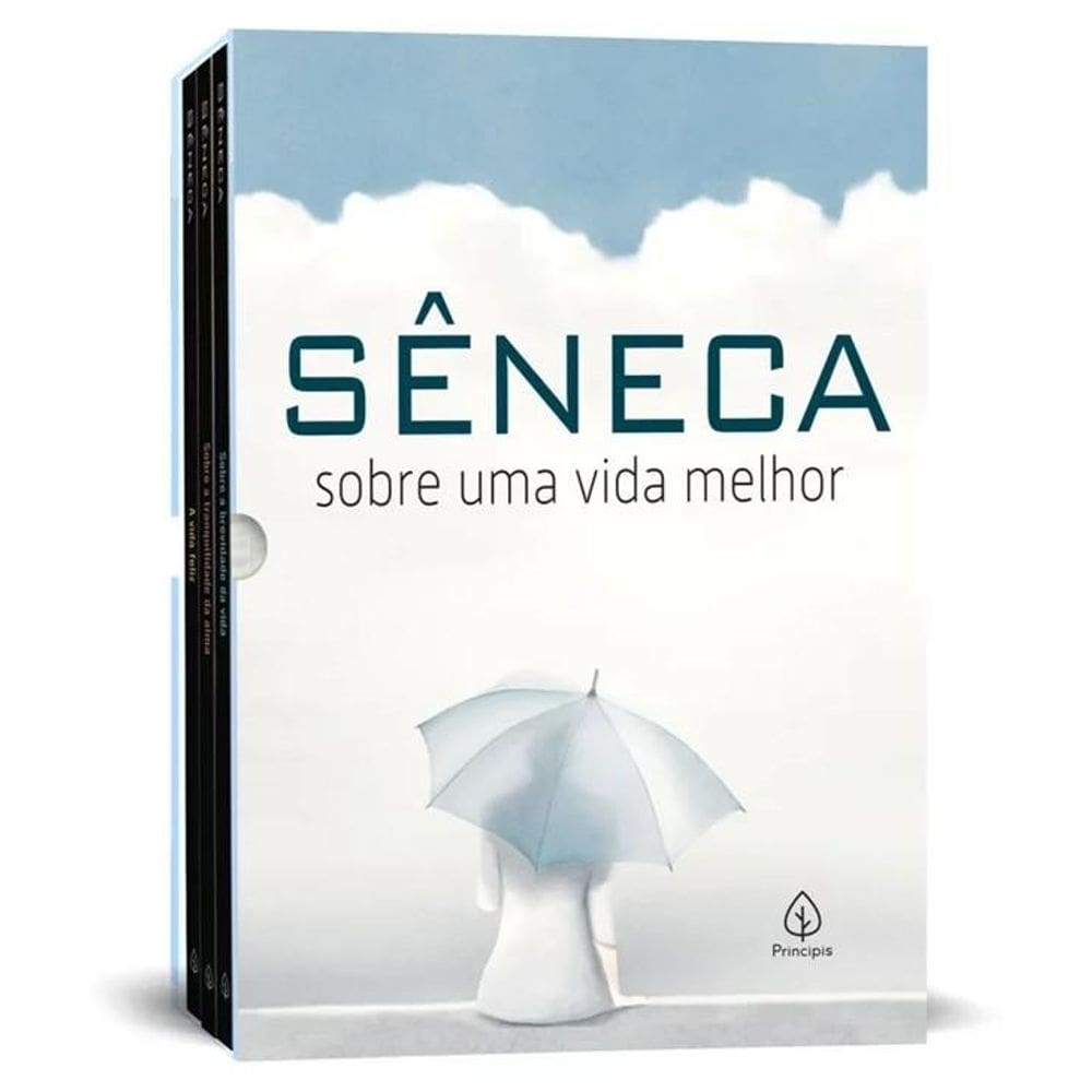 Box Com 3 Livros - Sêneca - Sobre Uma Vida Melhor