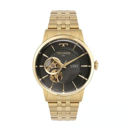 imagem-Relógio Technos Masculino Automático Dourado G3265Au/1P