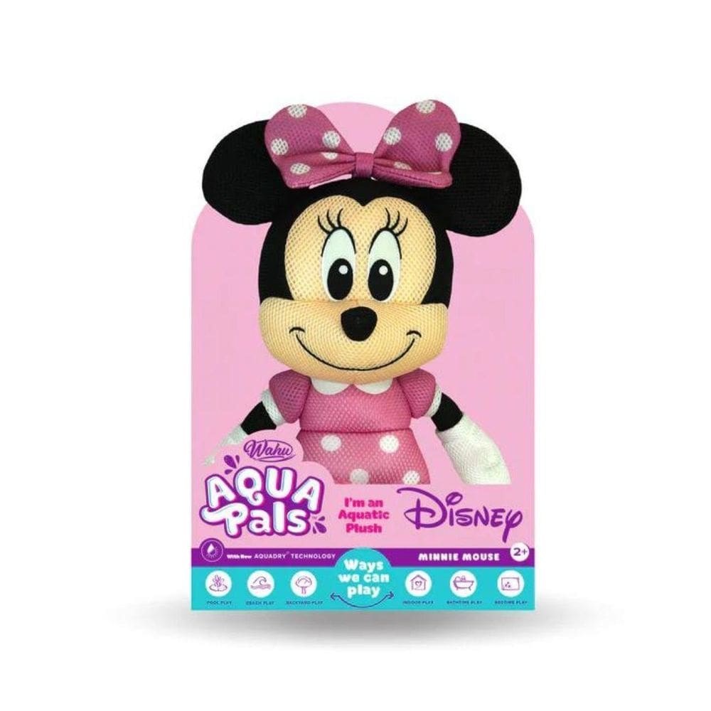 Pelúcia Minnie Mouse Aqua Pals À Prova D`Água Disney - Fun