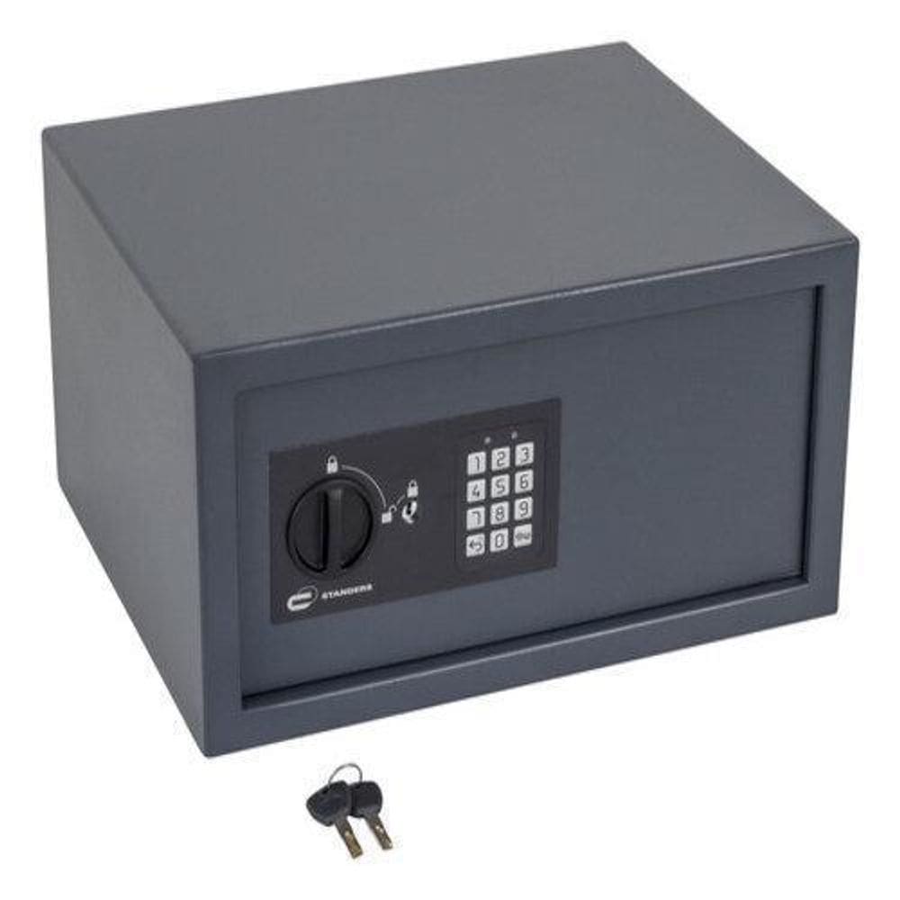 Cofre Digital Aço Senha E Chave 23X44X35Cm - 28 Litros