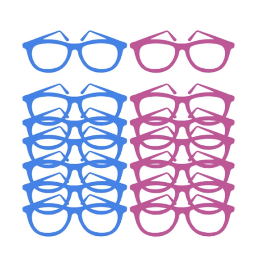 Óculos Sem Lentes Chá de Revelação - 10 Unidades