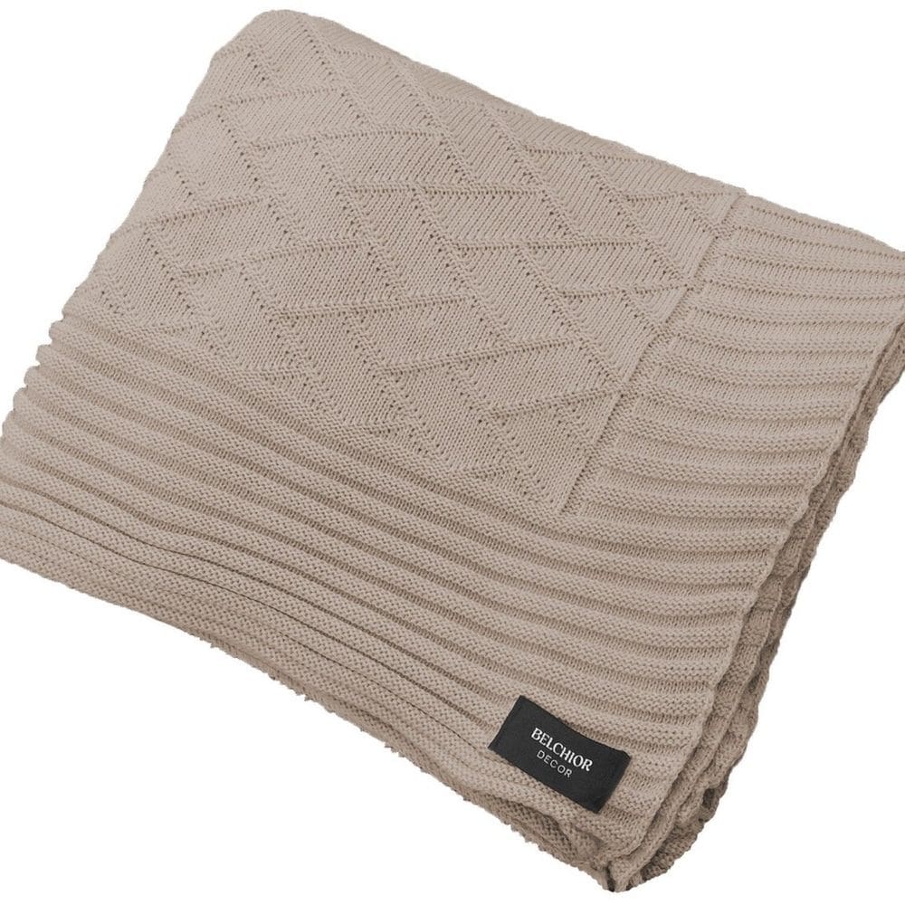 Manta Peseira de Tricot Castor 90x180 Cm Link Castor