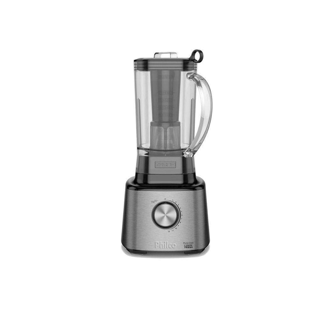Liquidificador Philco Plq2100Pi 12Vel 3L 1200W Prateado 110V