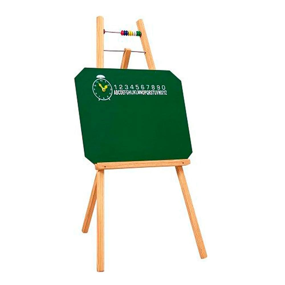 Quadro Verde Infantil Com Cavalete 48X50 cm (Quadro) 100 cm (Altura) 7002