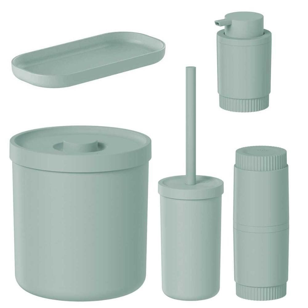 Utensílios De Banheiro Ou Porta Escova Sabonete Verde