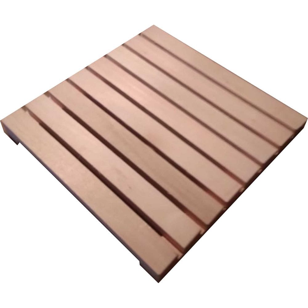 Deck De Madeira Modular 40x40 cm Neonx SEM PINTURA NeonX