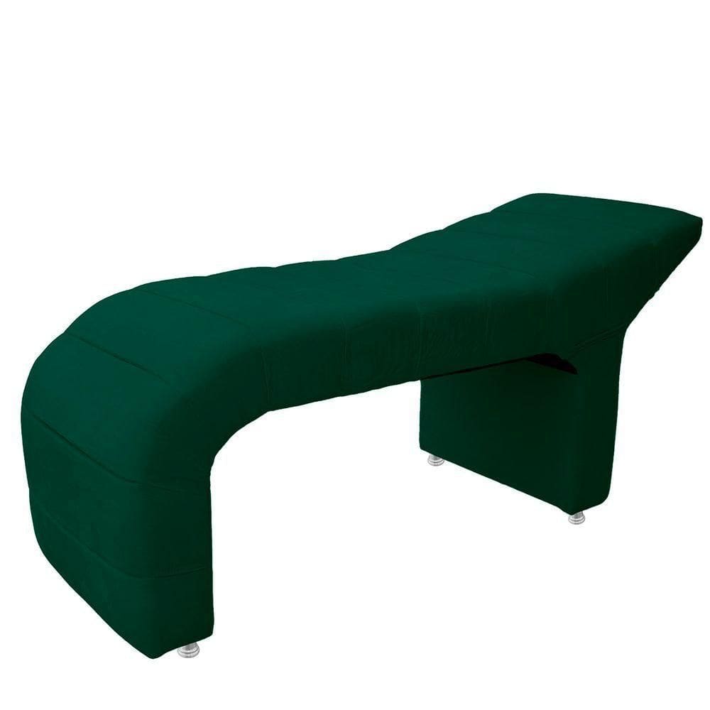 Maca Estofada Julia Para Estetica Facial Sombrancelha E Cilios Suede Cor Verde Esmeralda