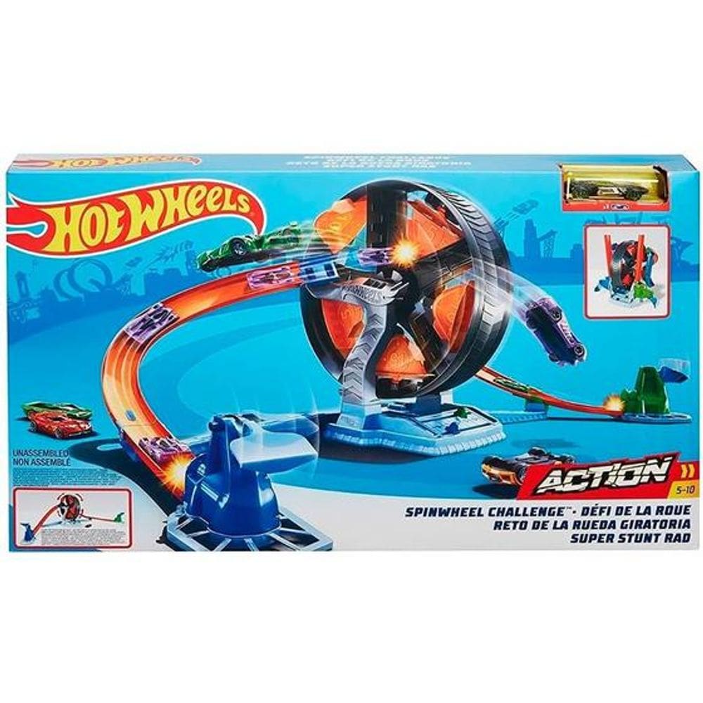 Gjm77 Hot Wheels Action Pista De Brinquedo Giros Extremos