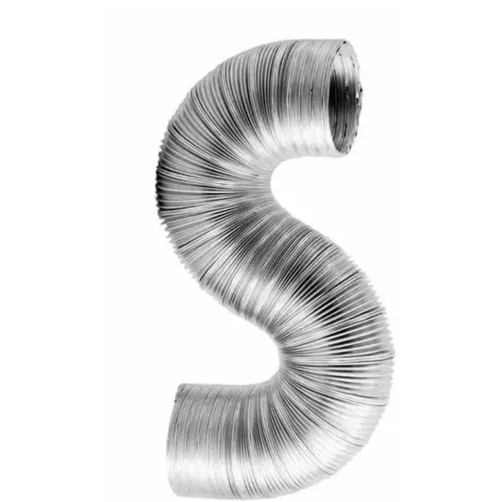 Tubo flexivel de aluminio 150mm x 1mt