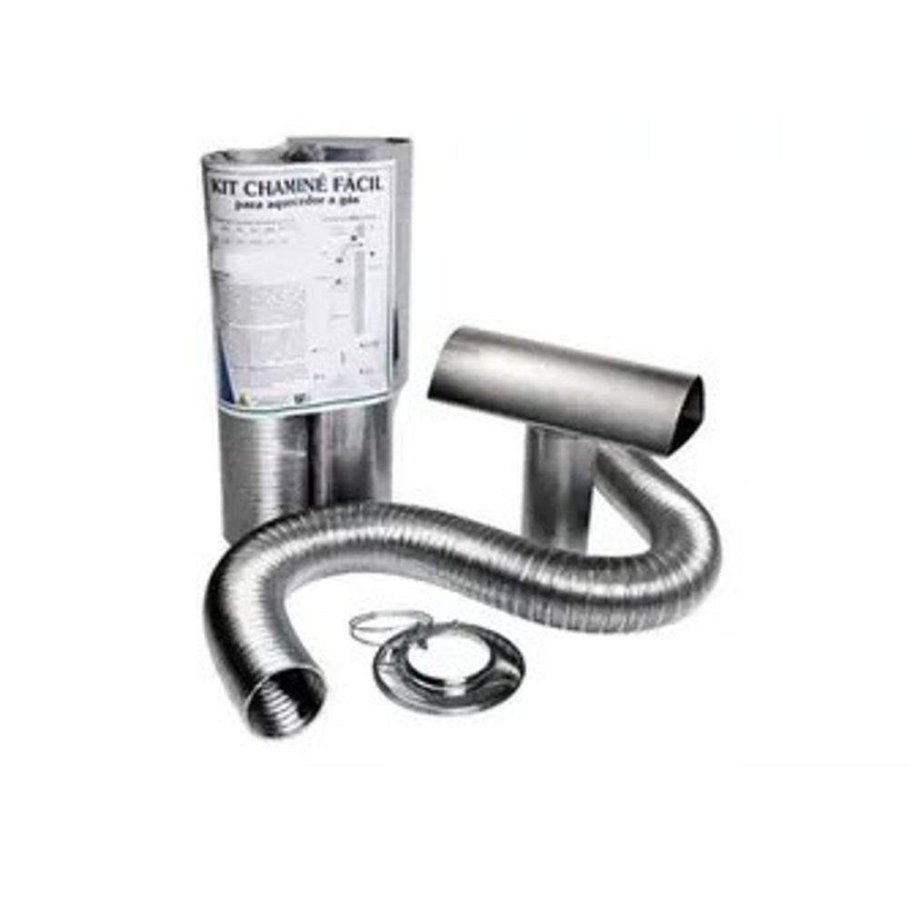 Kit Chaminé Fácil 60 X 370MM Alumínio - Westaflex