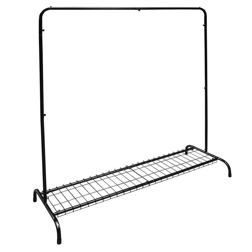 arara cabideiro e sapateira paris preta