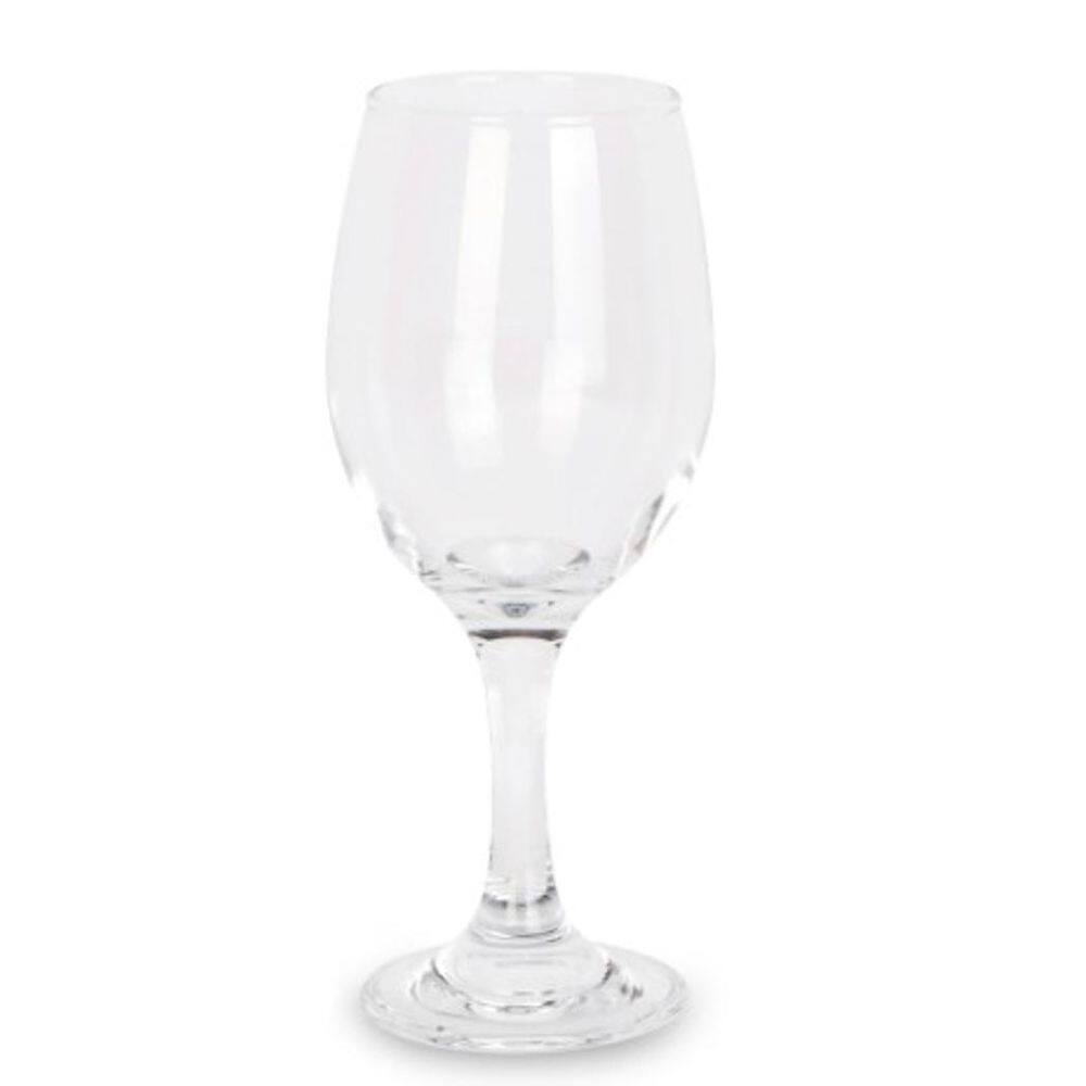 Jogo De Taca De Vidro Agua / Vinho Bueno Com 6 Pecas 435Ml