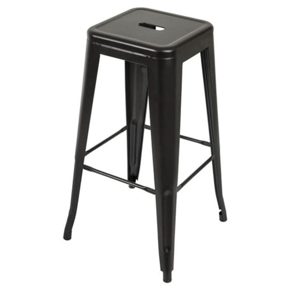 Banqueta Prizi Tolix 76cm Preta