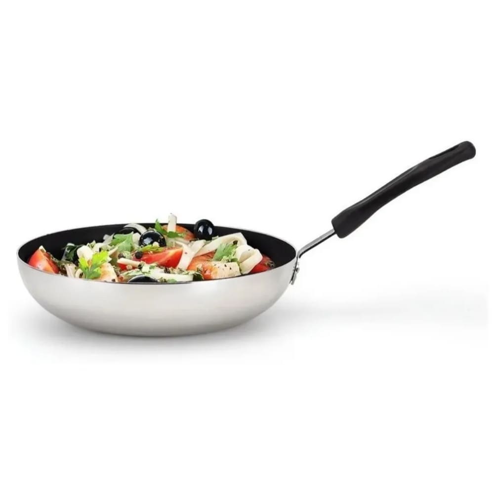 Panela Wok Zurique Teflon 28cm Ideal Yakisoba Frango Xadrez