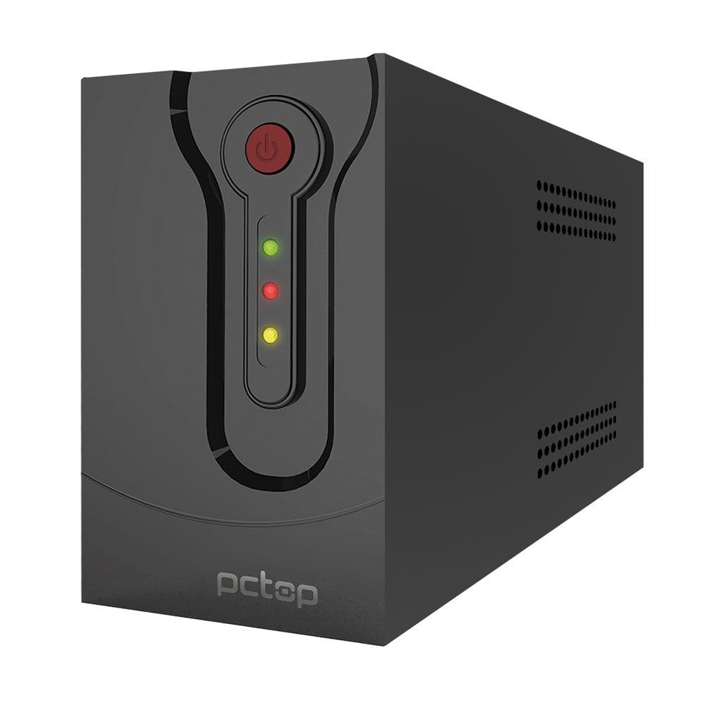 Nobreak Bivolt 650VA PCTOP de 3 Tomadas 110v
