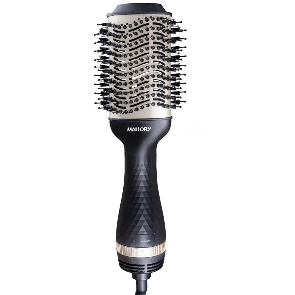 Escova Secadora Sublime LISS Mallory 1200W - B90000491  PRETO/DOURADO  110 VOLTS