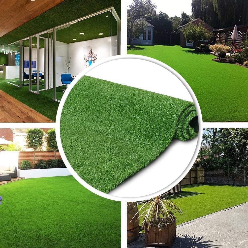 Grama Sintética Artificial 12mm com proteção UV e Anti-Fungo 2,00 x 1,50m (3m²)