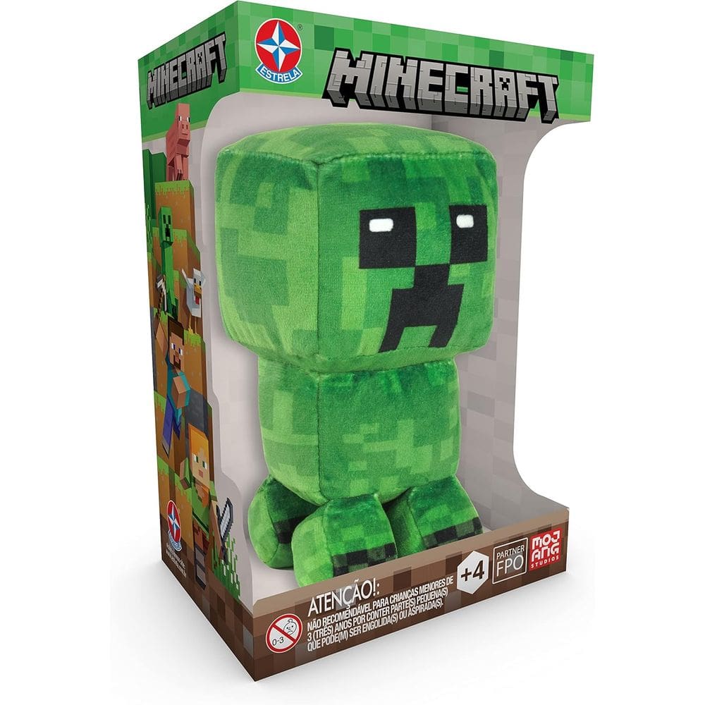 Pelucia Creeper Minecraft