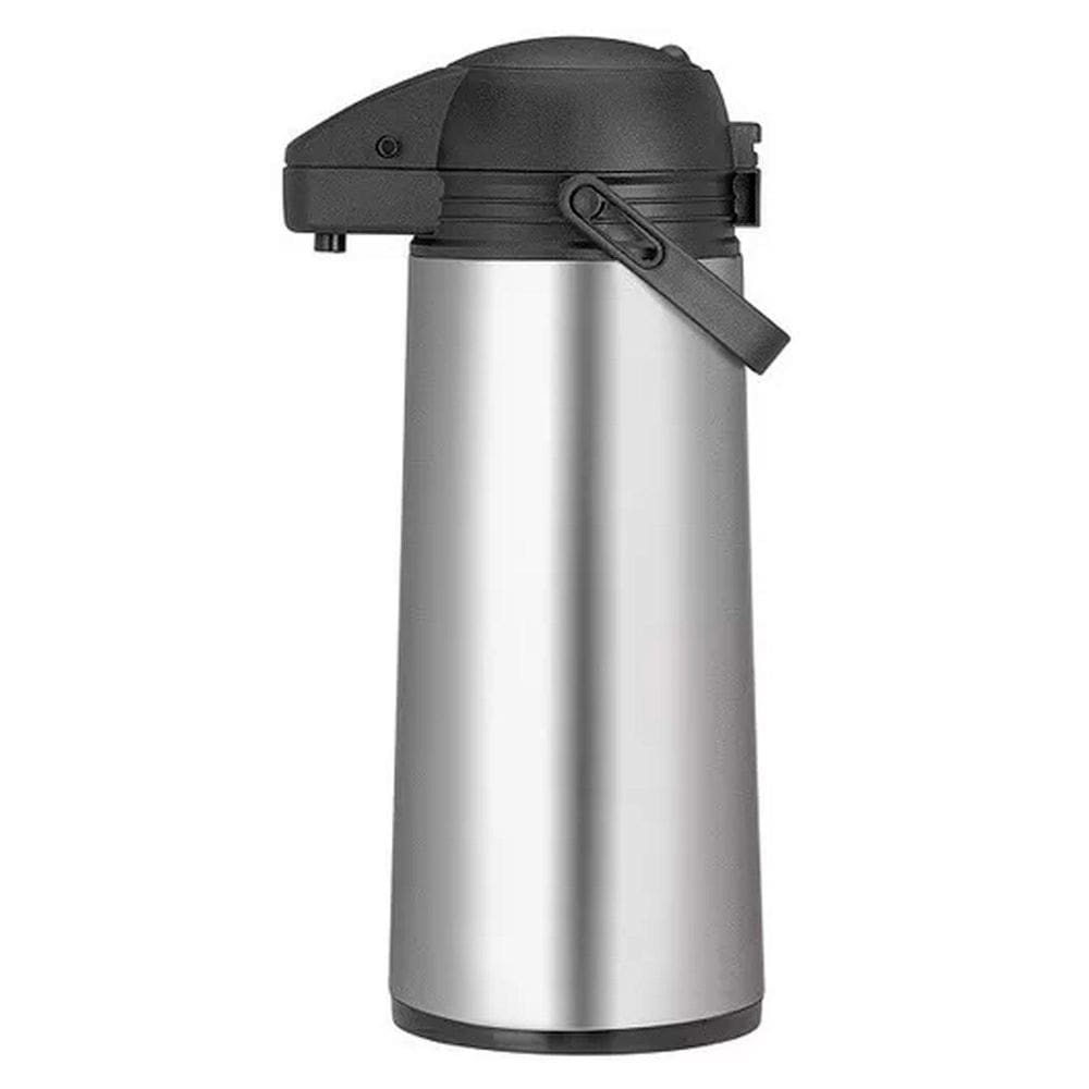 Garrafa Térmica Inox Ampola Vidro Pressão Conserva Bebidas