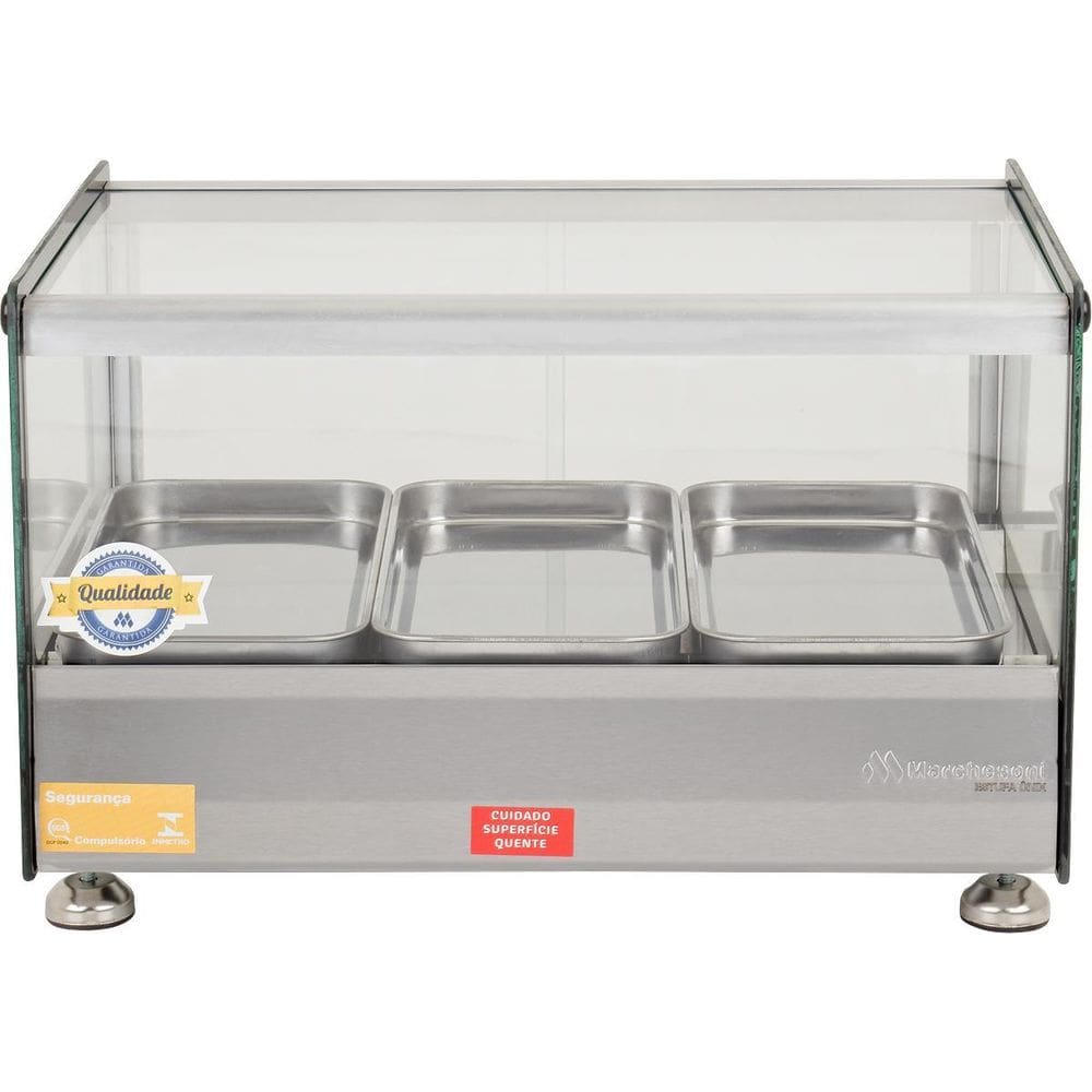 Estufa De Salgados Onix 3 Bandejas Inox Marchesoni 220V