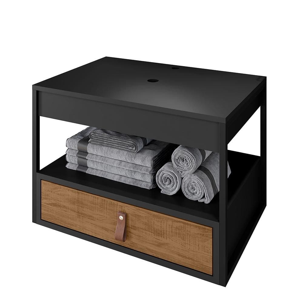 Gabinete para Banheiro Harley com 1 Gaveta