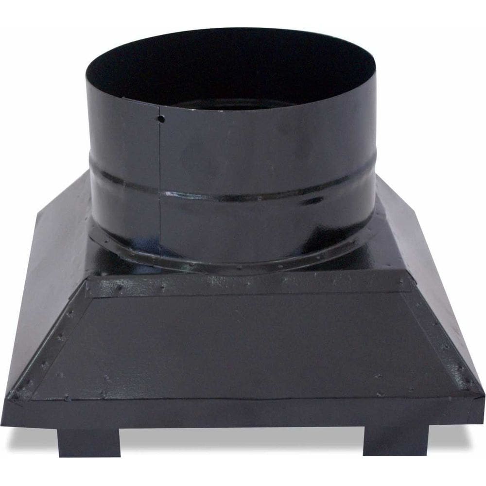 Adaptador para churrasqueira 460x560x400mm Preto - ArteInoxx