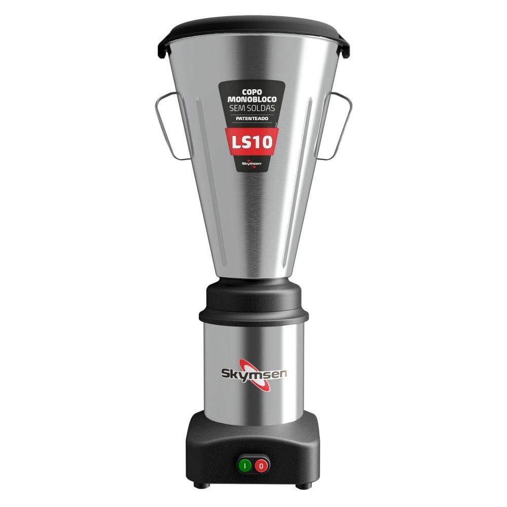 Liquidificador Industrial Inox Baixa Rotação Skymsen 10 Litros LS10