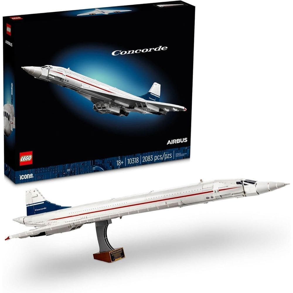 Lego Set Icons 10318 Concorde 2083 Peças