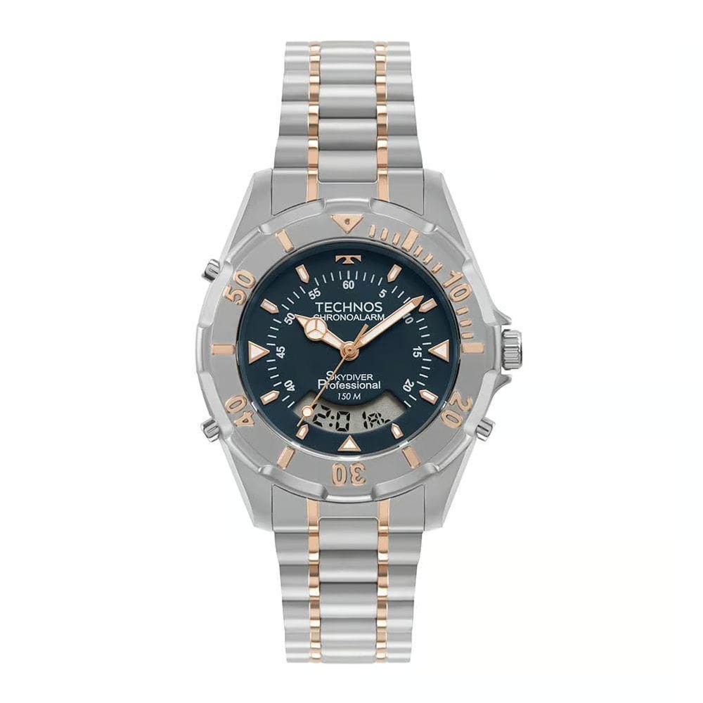 Relógio Technos Masculino Skydiver Bicolor - Wt2050Ar/1A