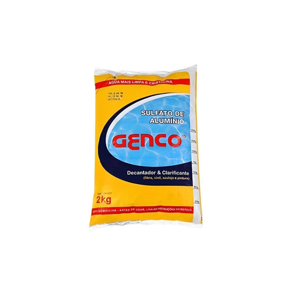 Sulfato De Aluminio Genco 2Kg