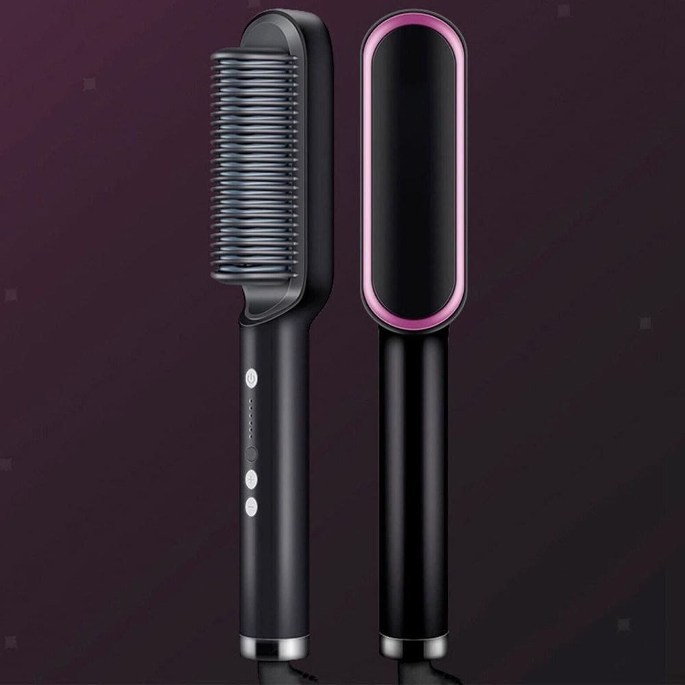 Escova 3 Em 1 Secadora Elétrica Cabelo Profissional Mais