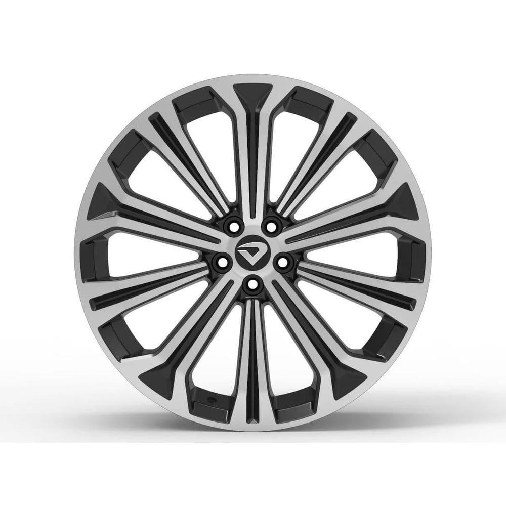 Roda Atlanta 18X6 4X100Mm Diam T Preto Brilh Et 45 Cb 72,6Mm