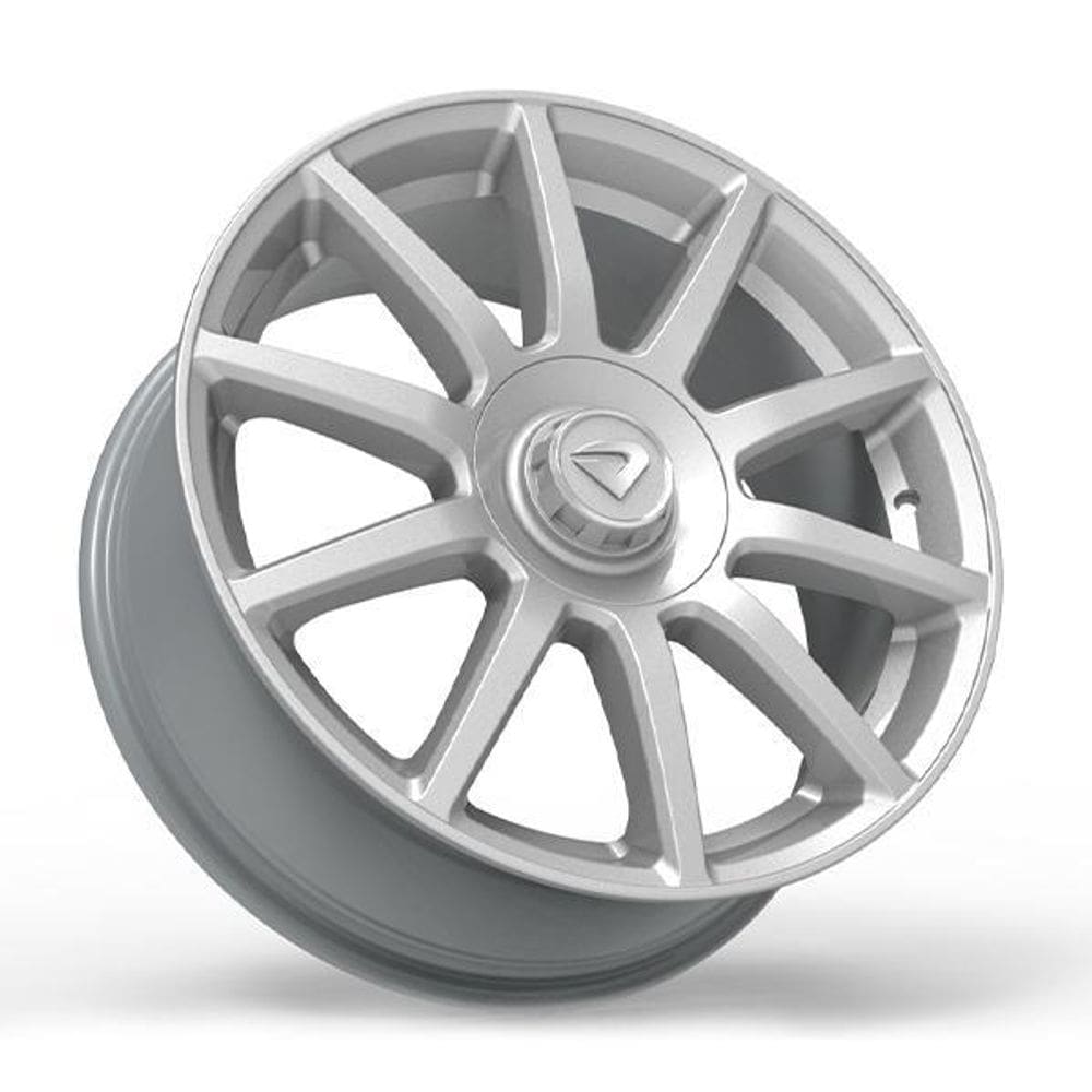 Roda Daimler 1813 18X6 4X100/4X108 Et 42 Prata