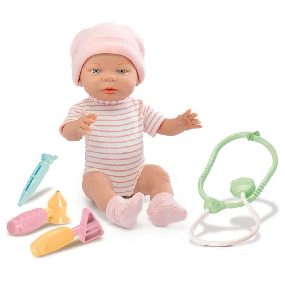 Boneca Roma Babies Visita ao Pediatra - 5059 - Roma