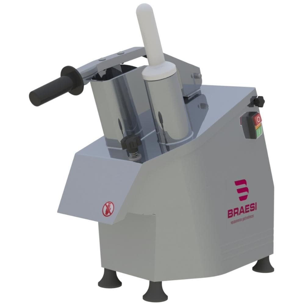 Processador de Alimentos 7 Discos 550W Fatiador, Ralador e Cortador Bpa-07 Bivolt - Braesi B18178