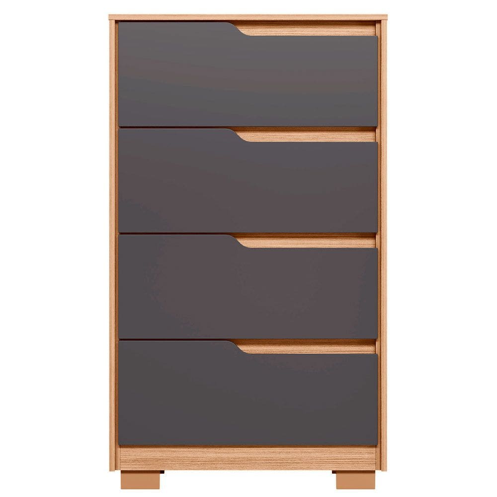 Cômoda Sole com 4 Gavetas Vistas Flex Albatroz