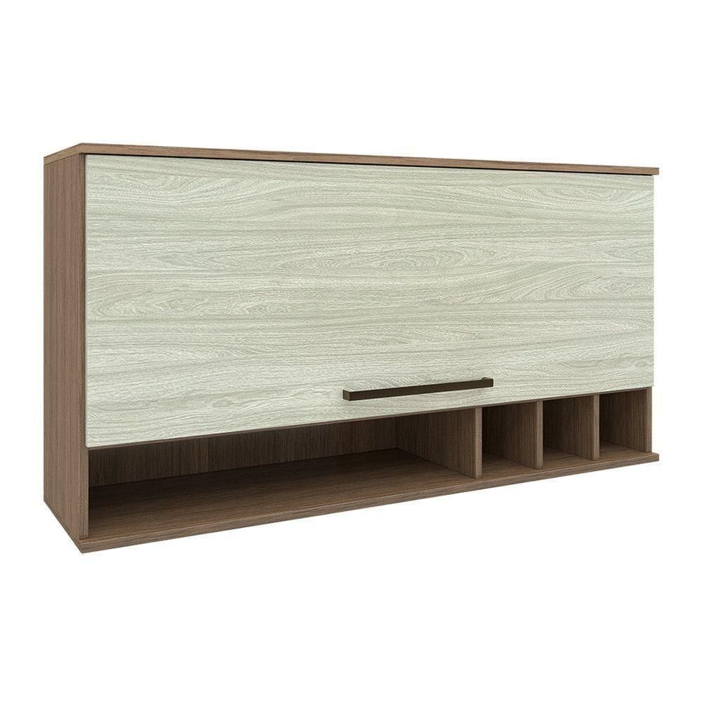 Armario 120Cm 1 Porta Legno Crema Batrol Legno Crema