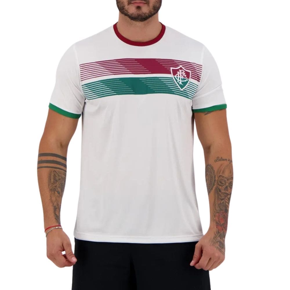 Camiseta Fluminense Wad Braziline Masculino Adulto
