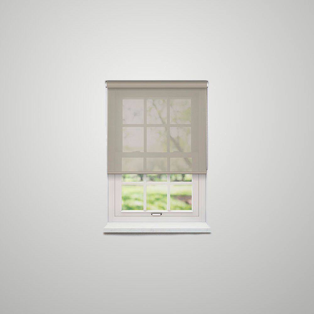 Persiana Rolo Translucida Marrom - 1,80m x 2,70m