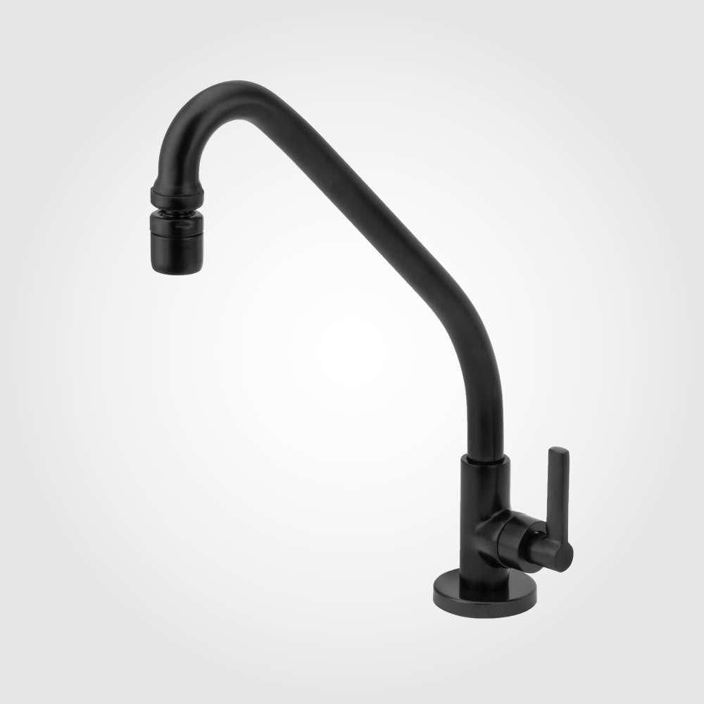 Torneira de Mesa para Cozinha Mais Preto Fosco Perflex
