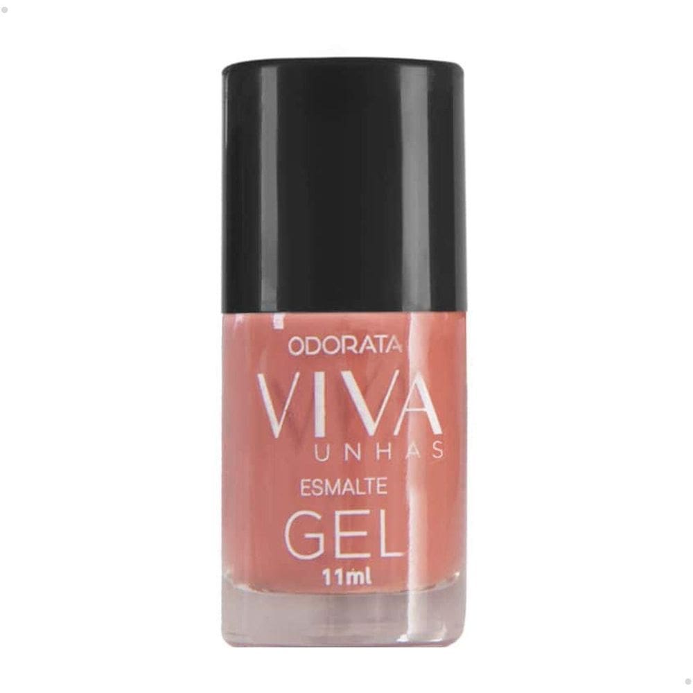 Esmalte Em Gel Nude Absoluto Cremoso Não Precisa Cabine