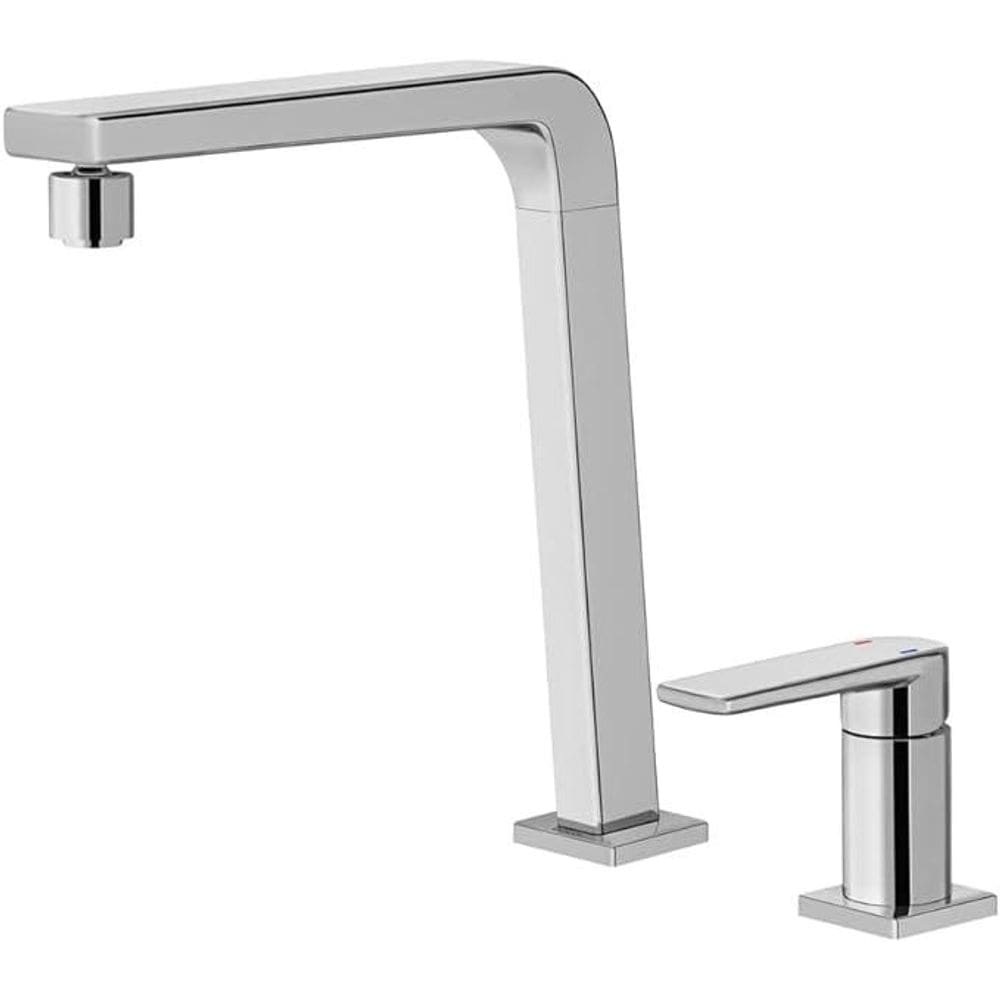 Monocomando para cozinha com ducha manual Bistrô Tech Cromado Docol